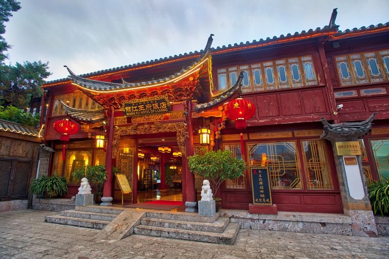 Lijiang Wangfu Hotel Buitenkant foto
