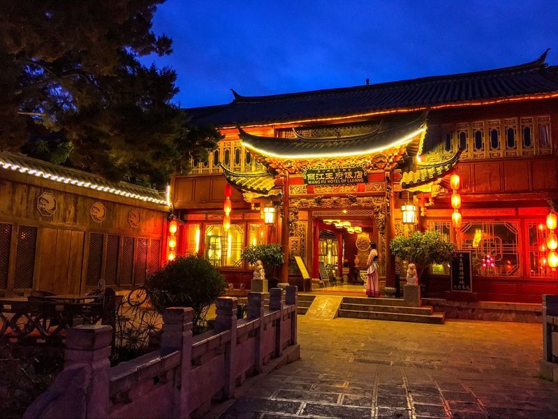 Lijiang Wangfu Hotel Buitenkant foto