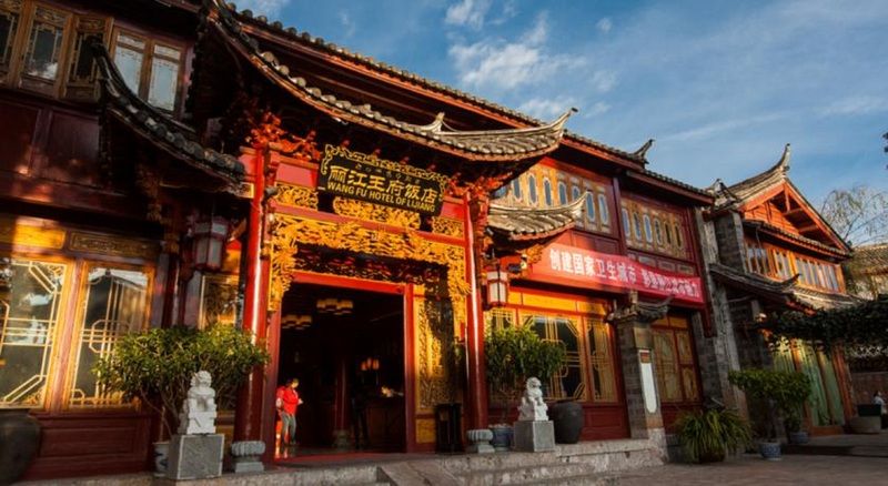 Lijiang Wangfu Hotel Buitenkant foto